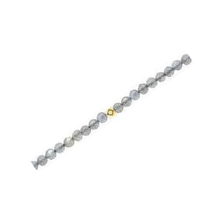 Labradorite gemstone chain with 14K yellow gold findings