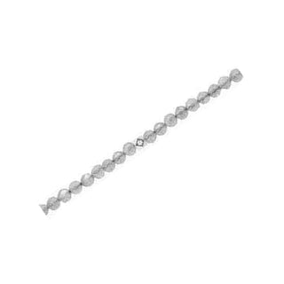 Labradorite gemstone chain detail with sterling silver findings