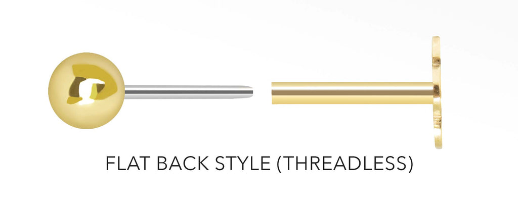 Back Labret Earrings