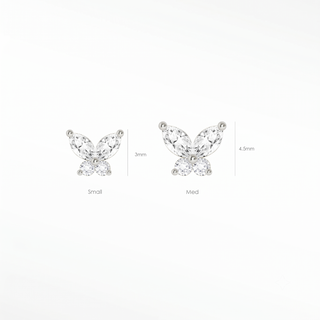Detailsearrings information metal: 14k gold overall size: 4mm stainless steel pin: 26g (0.42mm)
