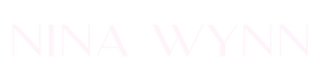 nina wynn logo in white on transparent backgroun
