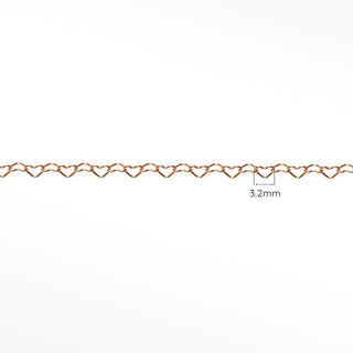Shop permanent heart bracelet in rose gold filled featuring a delicate design secure fit and romantic warmth made