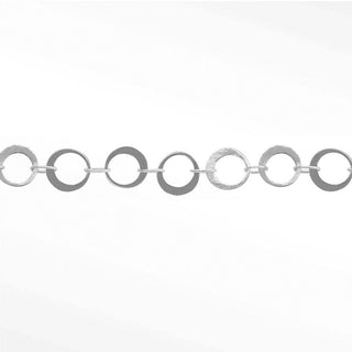 Permanent Chains Mirror Hollow Round 4mm Designer Line | 14K White