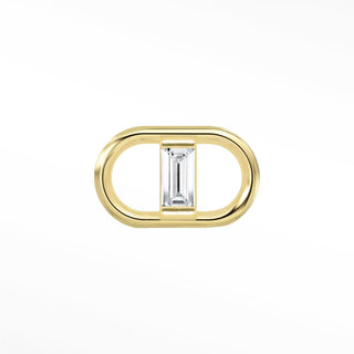 Permanent Connectors Diamond Baguette Mariner | 14K Yellow