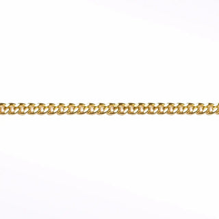 Permanent chains cuban 2.5mm | 14/20 gold filled yellow
