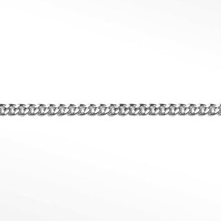 Permanent chains cuban 2.5mm | sterling silver
