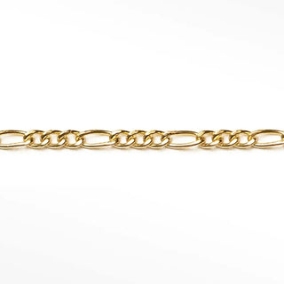 Permanent chains figaro 3mm | 14/20 gold filled yellow