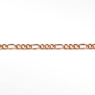 Permanent chains figaro 1.5mm | 14/20 gold filled rose