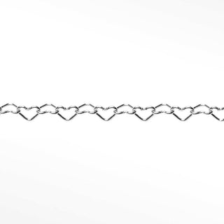 Permanent chains heart | sterling silver