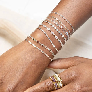 Permanent chains mirror round 3mm designer line | 14k white
