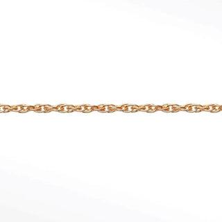 Permanent chains rope 2.2x1.5mm | 14/20 gold filled rose