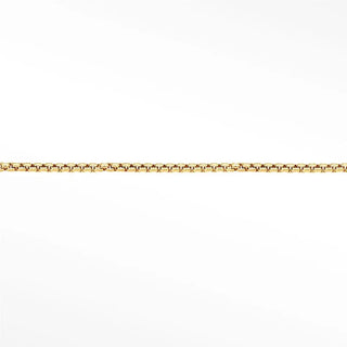 Permanent chains venetian round | 14/20 gold filled yellow