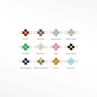 A dose of good luck and stunning style awaits you with our custom clover 14k gold or silver