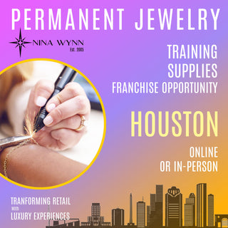 Course overview for permanent jewelry training in Houston.