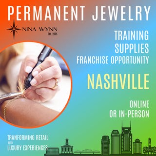 Course overview for permanent jewelry training in Nashville.