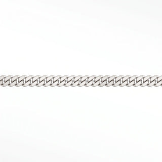 Permanent necklace cuban 4mm designer line | sterling silver