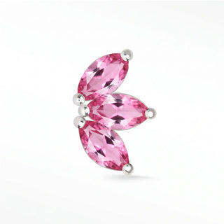 Take your day into the night with this adorable brightly polished 14k gold dangle charm or piercing