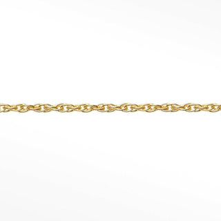 Rope 2.2x1.5mm Yellow Gold Filled Chain for Permanent Necklace - Nina Wynn