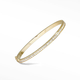 Vortex Diamond Gold 14k Bangle