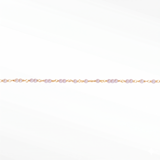Ethereal Pearl Permanent Jewelry Chain | 14/20 Yellow Gold Filled - Sample