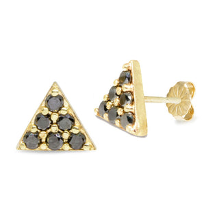 Egyptian Love in Diamond Studs Gold 14k Friction [product_metal] - Nina Wynn Designs 