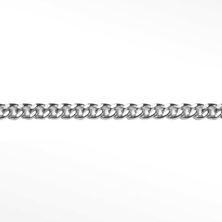 Cuban 3.5mm Silver Chain for Permanent Jewelry - Nina Wynn