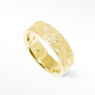 Florentine 14k Yellow Gold Ring - Nina Wynn
