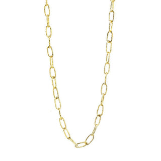 Hand Hammerred Gold Vermeil Necklace - Nina Wynn