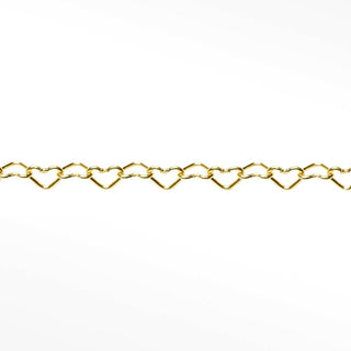 Heart Yellow Gold Filled Chain for Permanent Jewelry - Nina Wynn