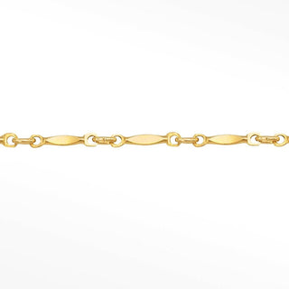 Horizon Line Yellow Gold Filled Chain for Permanent Jewelry - Nina Wynn