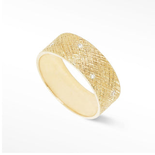 Luminous Diamond 18k Yellow Gold Ring - Nina Wynn